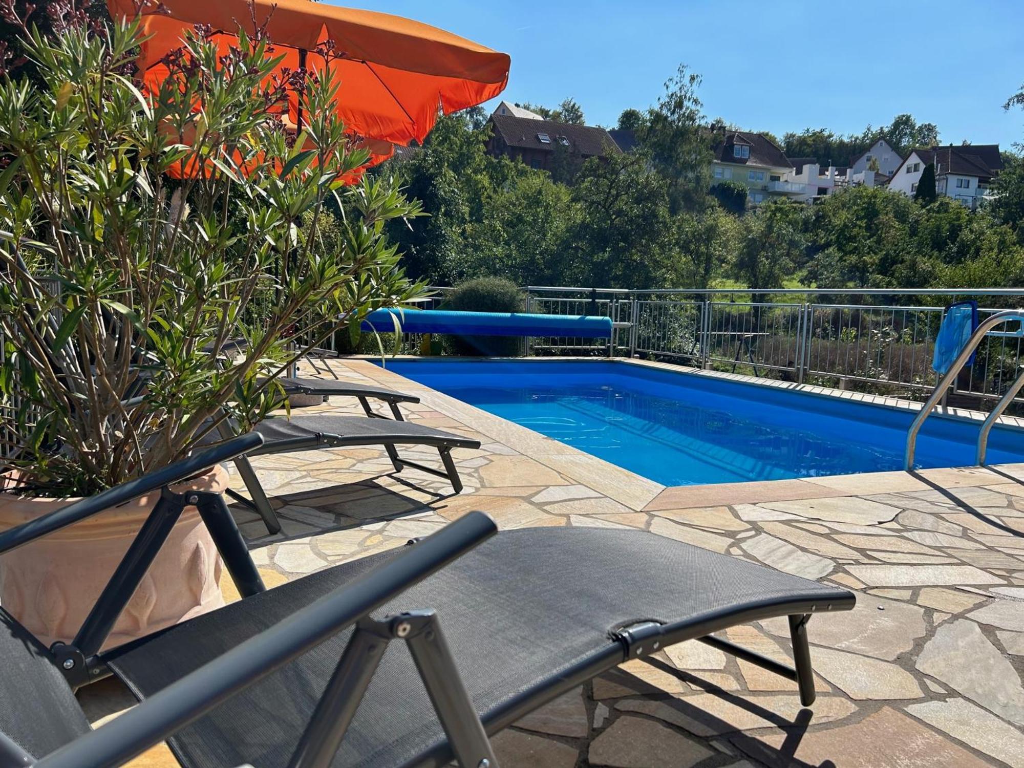 Pension Am Weinberg Bed & Breakfast Mainstockheim المظهر الخارجي الصورة